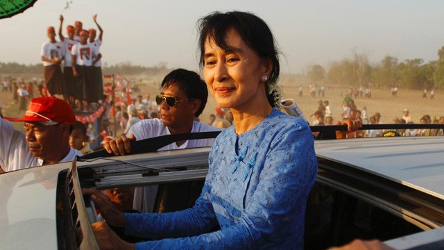 From Prison to Parliament: Burma Pro-Democracy Leader Aung San Suu ...