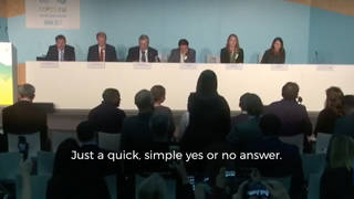 Amy goodman bonn questioning panelists