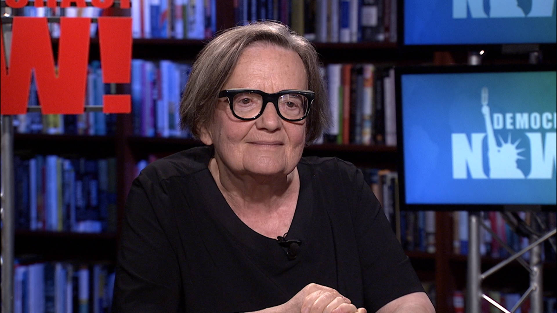 Agnieszka Holland on New Film “Green Border” About Europe’s Refugees & Her Movies About the Holocaust