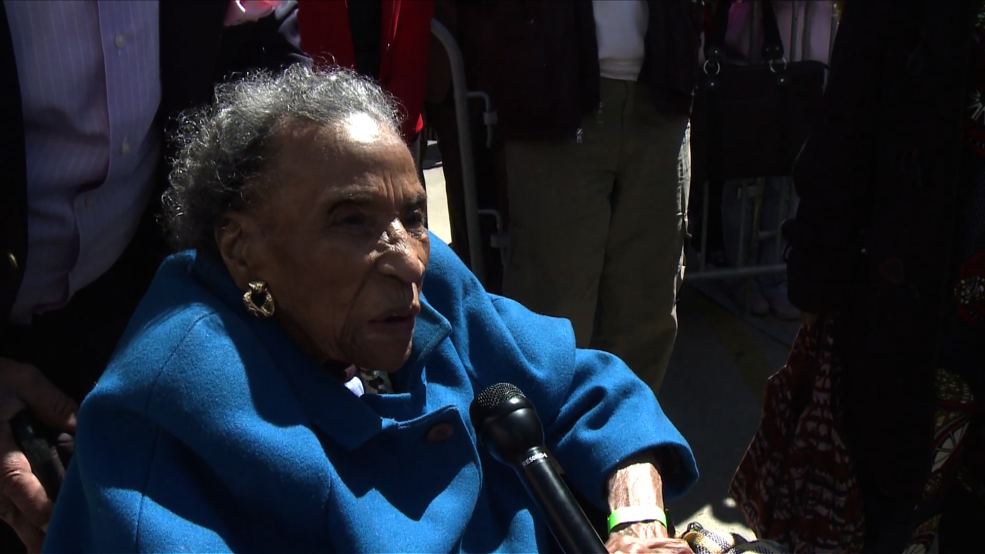 Civil Rights Activist Amelia Boynton Robinson Survivor of Bloody