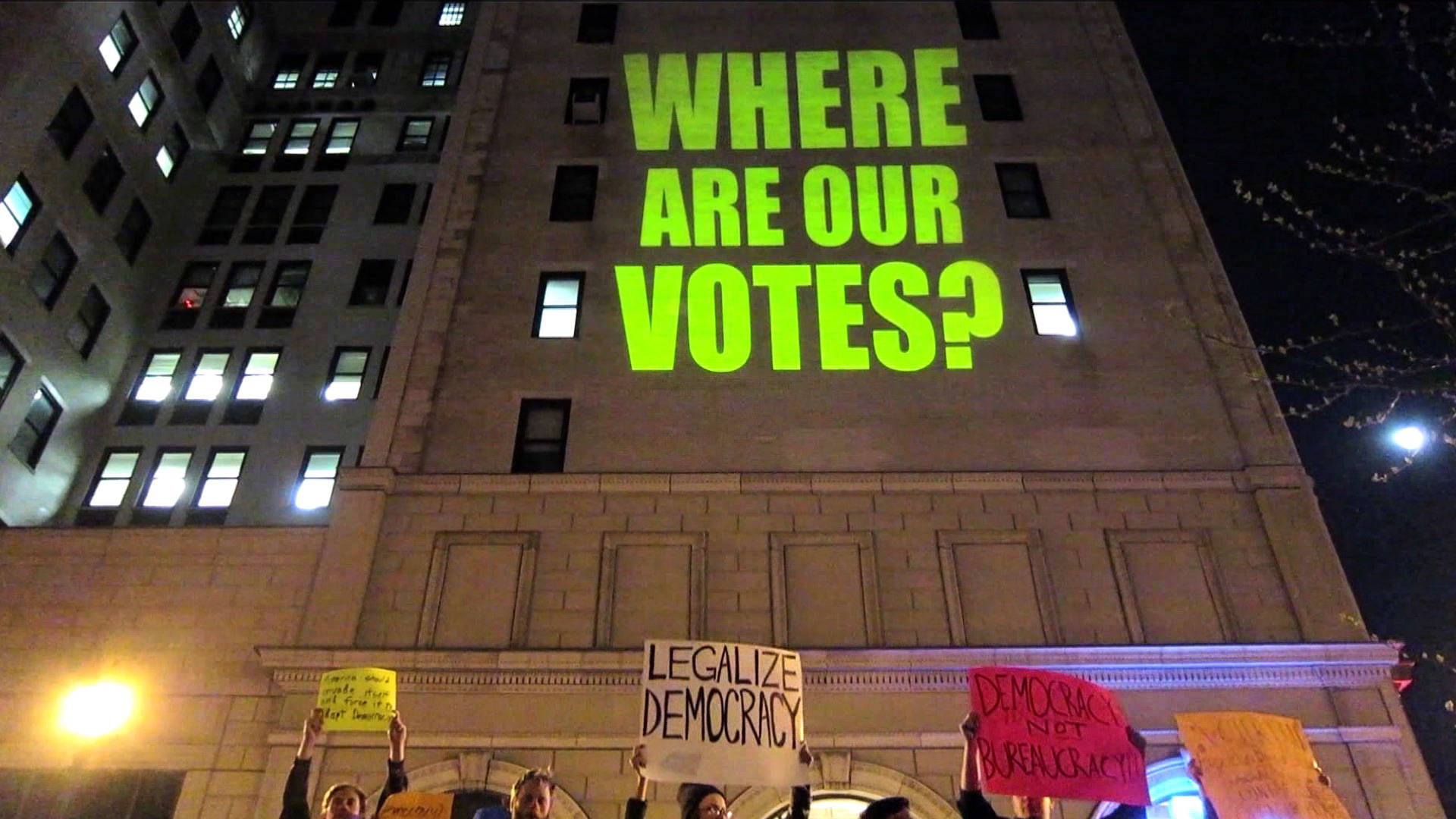 NYC Residents Protest Brooklyn Board Of Elections | Democracy Now!