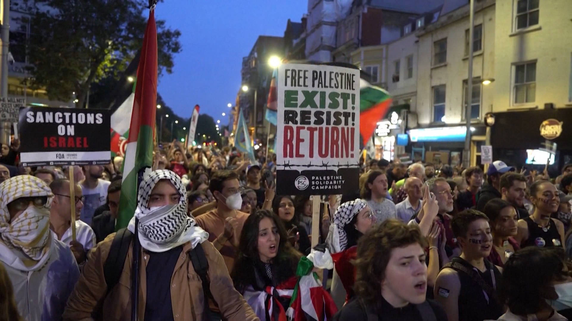 Western Governments Ban Palestinian Solidarity Demonstrations