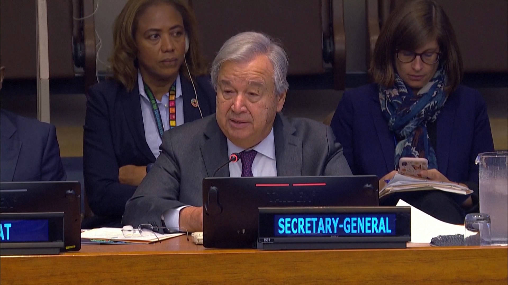 U.N. Chief Warns Climate Ambition Summit, “Humanity Has Opened the Gates of Hell”