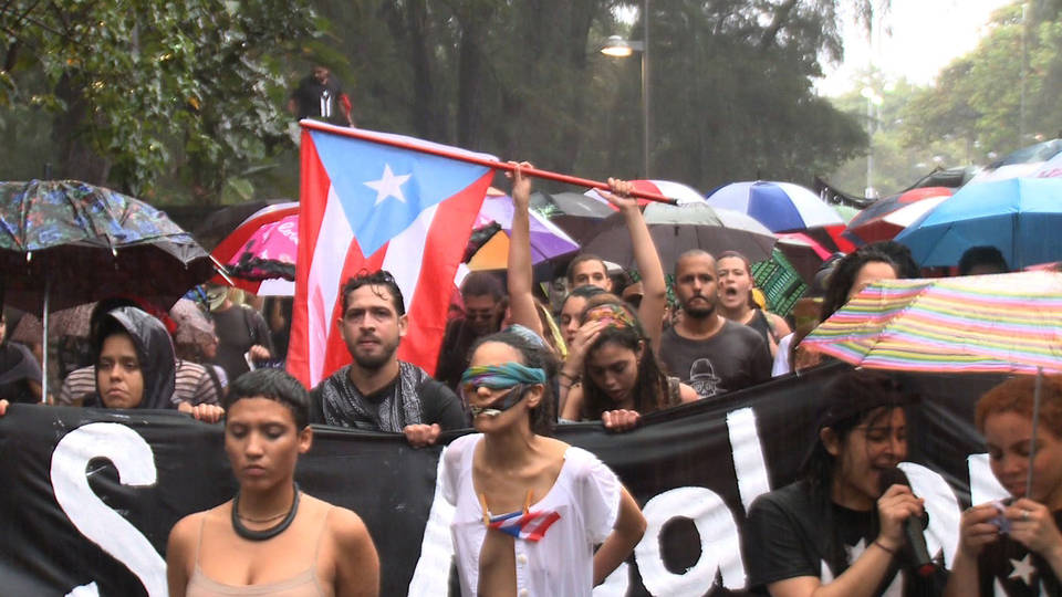 Puerto rico trump protest election