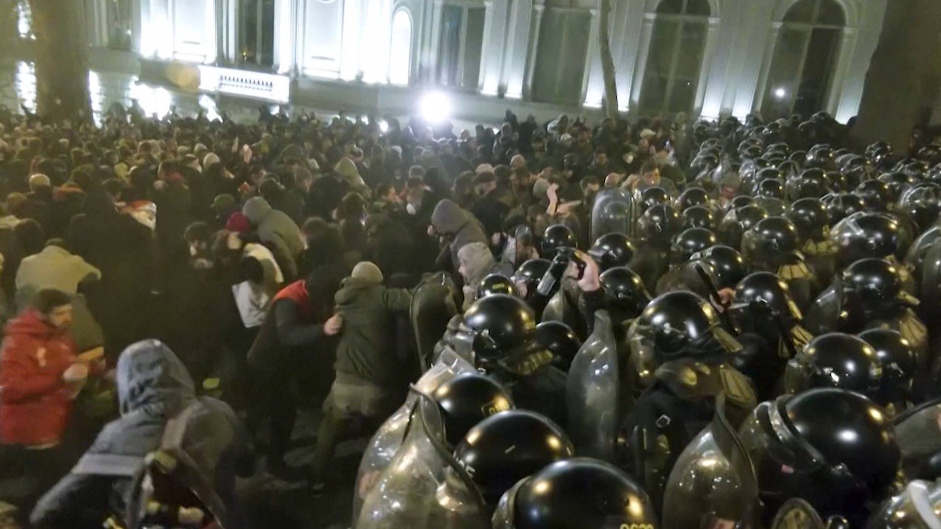 Georgians Take to the Streets over Proposed “Foreign Agents” Law