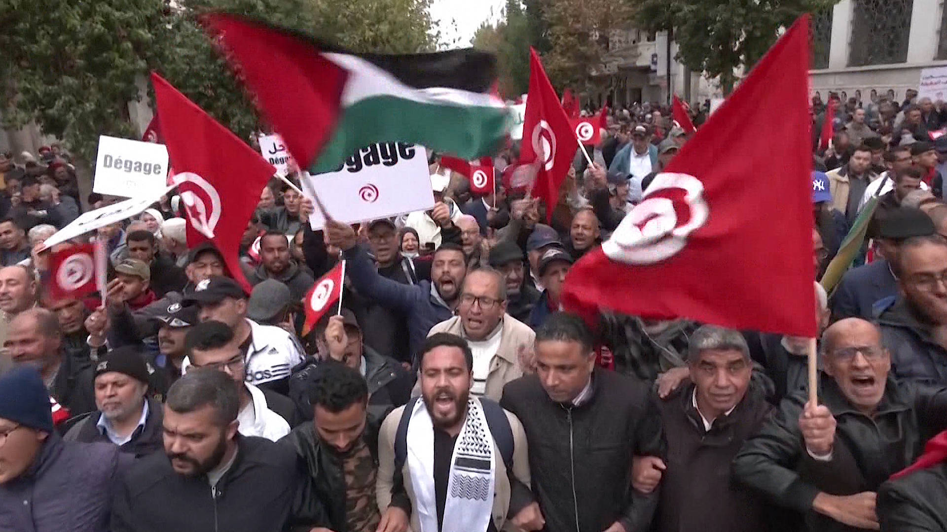 Protests Erupt in Tunisia Ahead of Parliamentary Elections