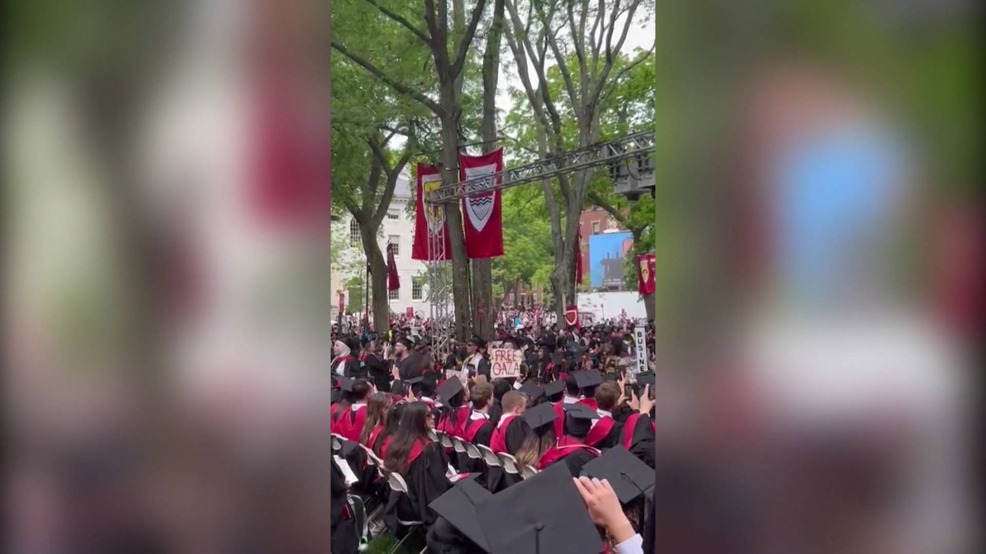 Police Raid UCLA; Harvard Graduates Walk Out, Defend Protesters Who Were Denied Graduation