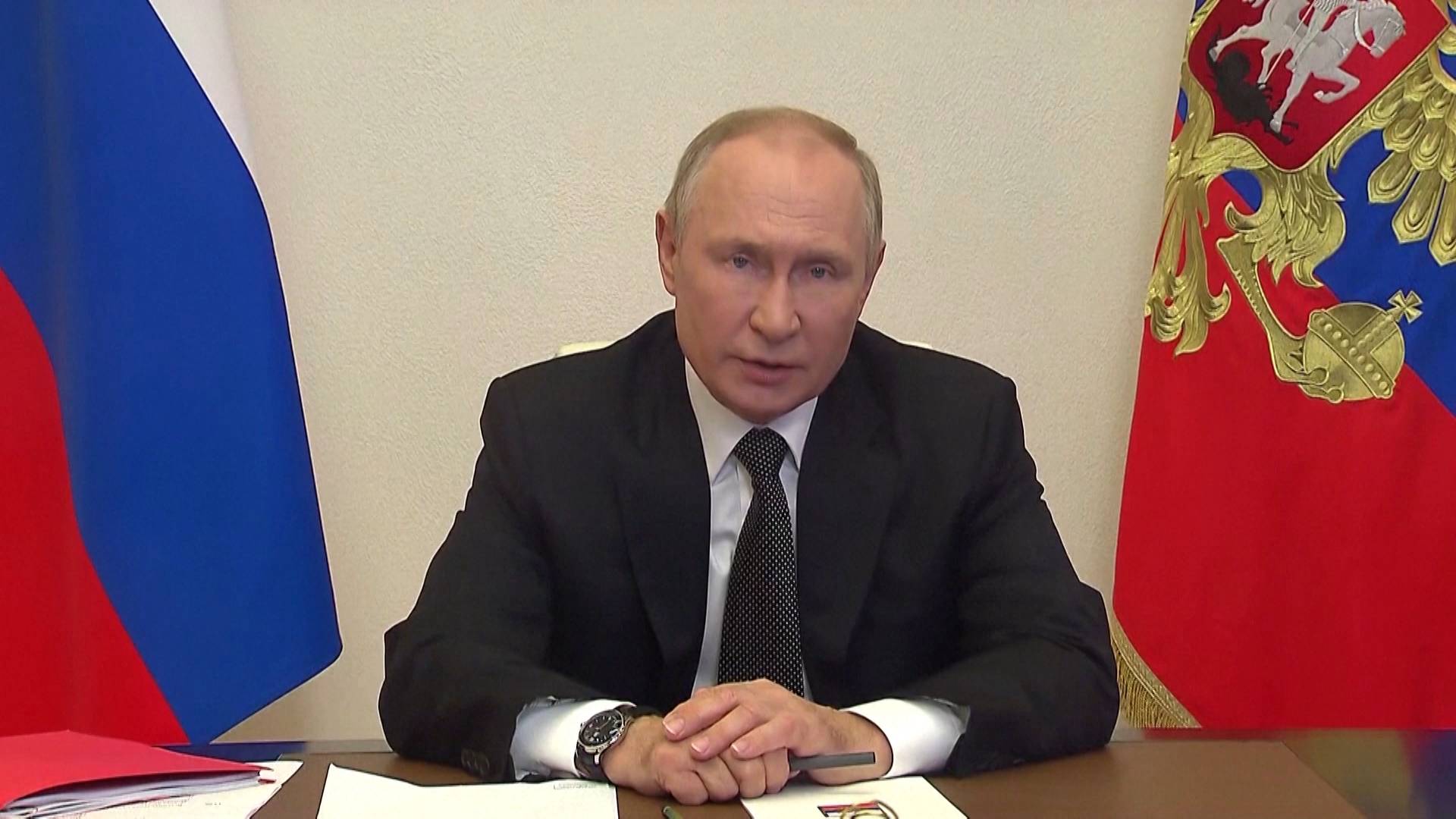 Putin Declares Martial Law in Occupied Parts of Ukraine