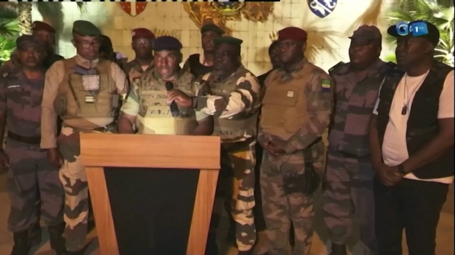 Military Officers in Gabon Seize Power, Place Pres. Bongo Under House Arrest Days After Reelection