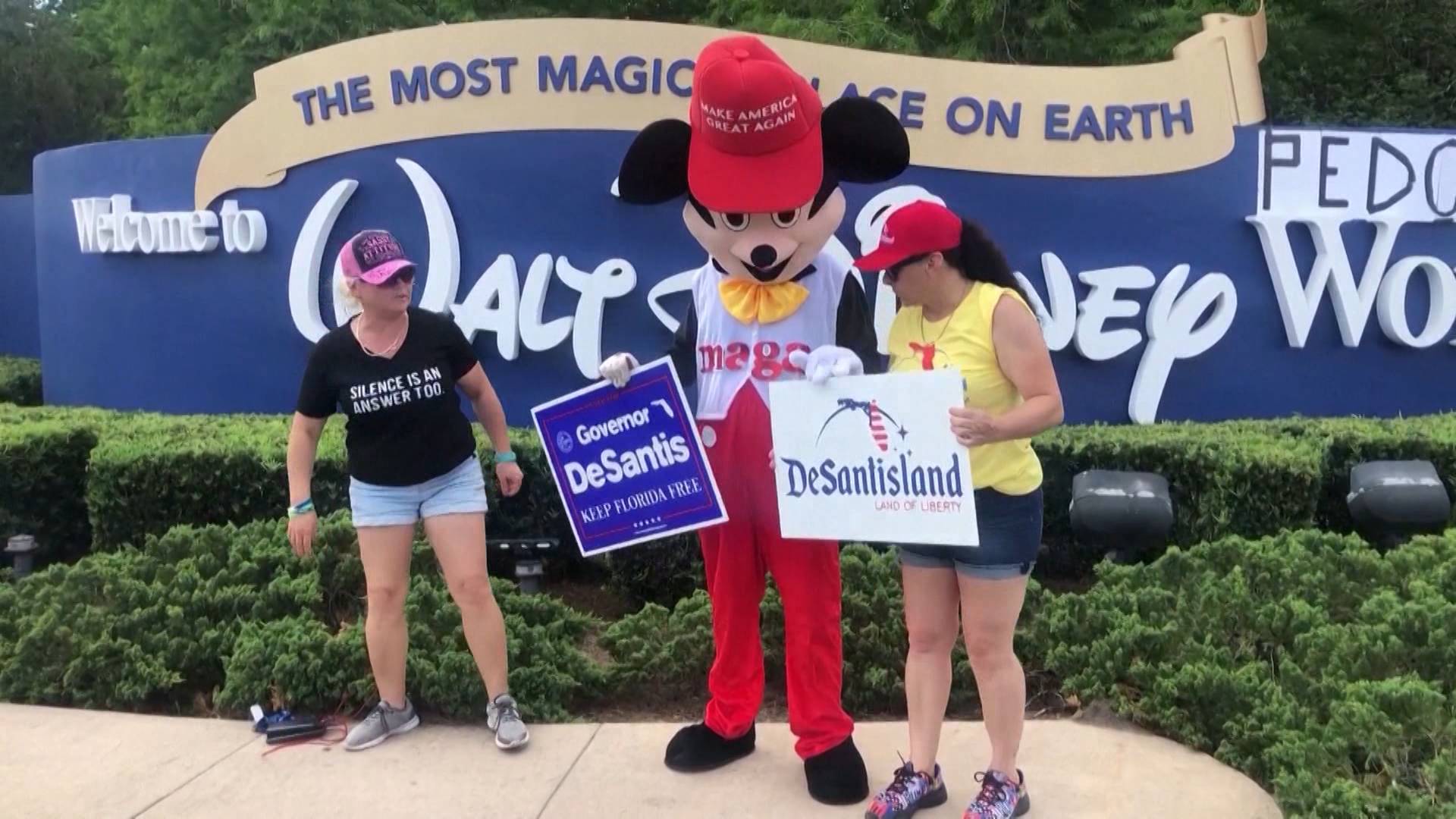 Florida GOP Senators Vote to Punish Disney over Criticism of “Don’t Say Gay” Law