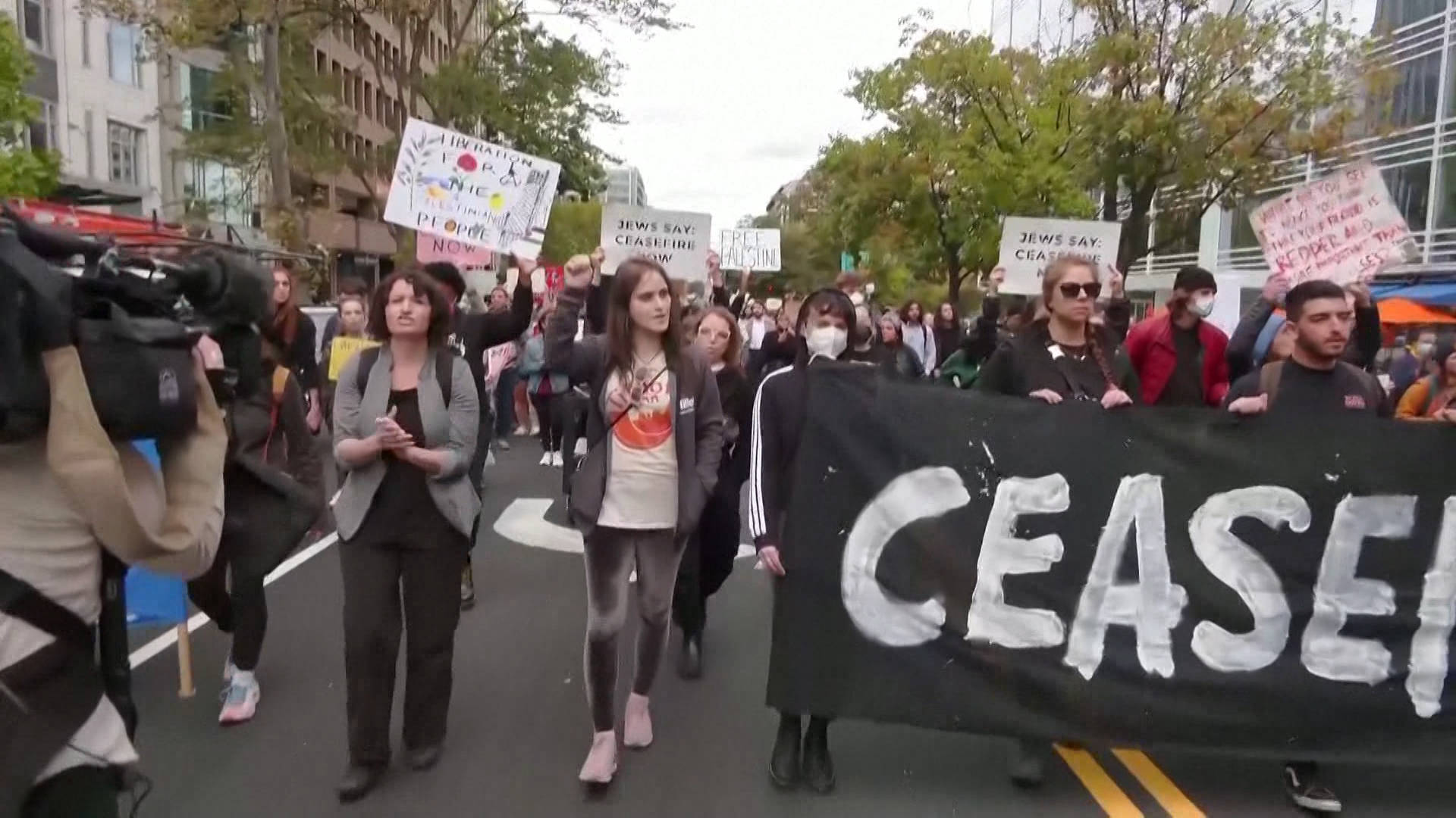 Jewish American Activists Arrested at White House Protest Demanding Gaza Ceasefire