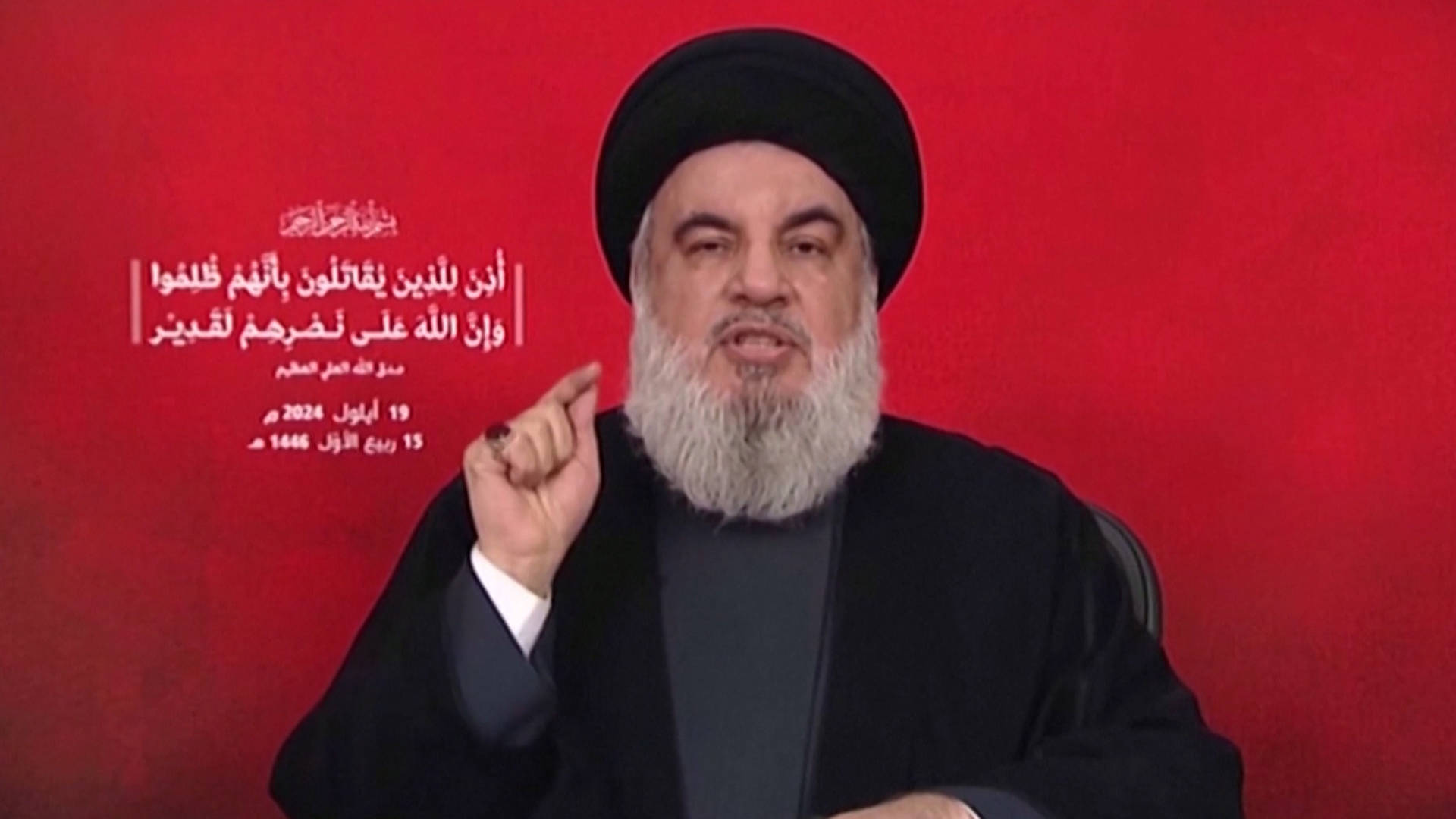 Hezbollah Leader Says Israel Has Crossed “All Red Lines” as Israel Escalates War with Lebanon