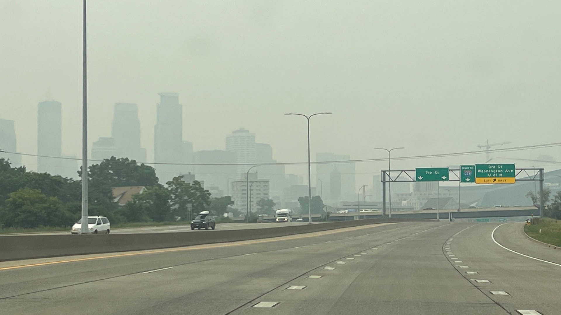 Minnesota Records Record Air Pollution as Canadian Wildfire Smoke Spreads Over Region