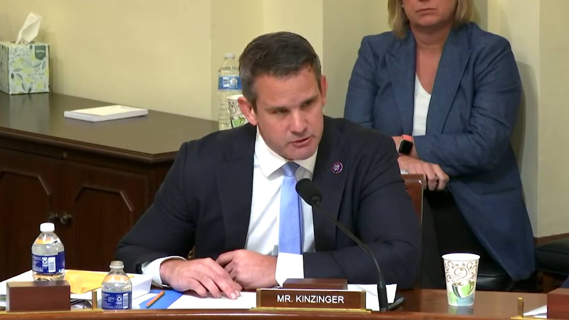 Adam Kinzinger, Republican on Jan. 6 Committee, Receives Death Threat