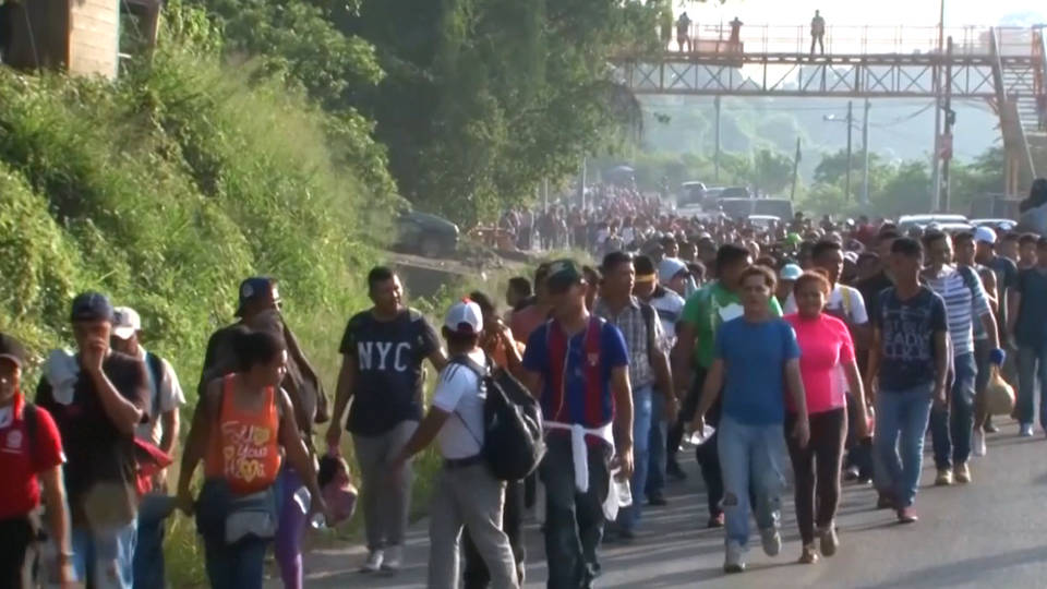 H10 caravan migrants