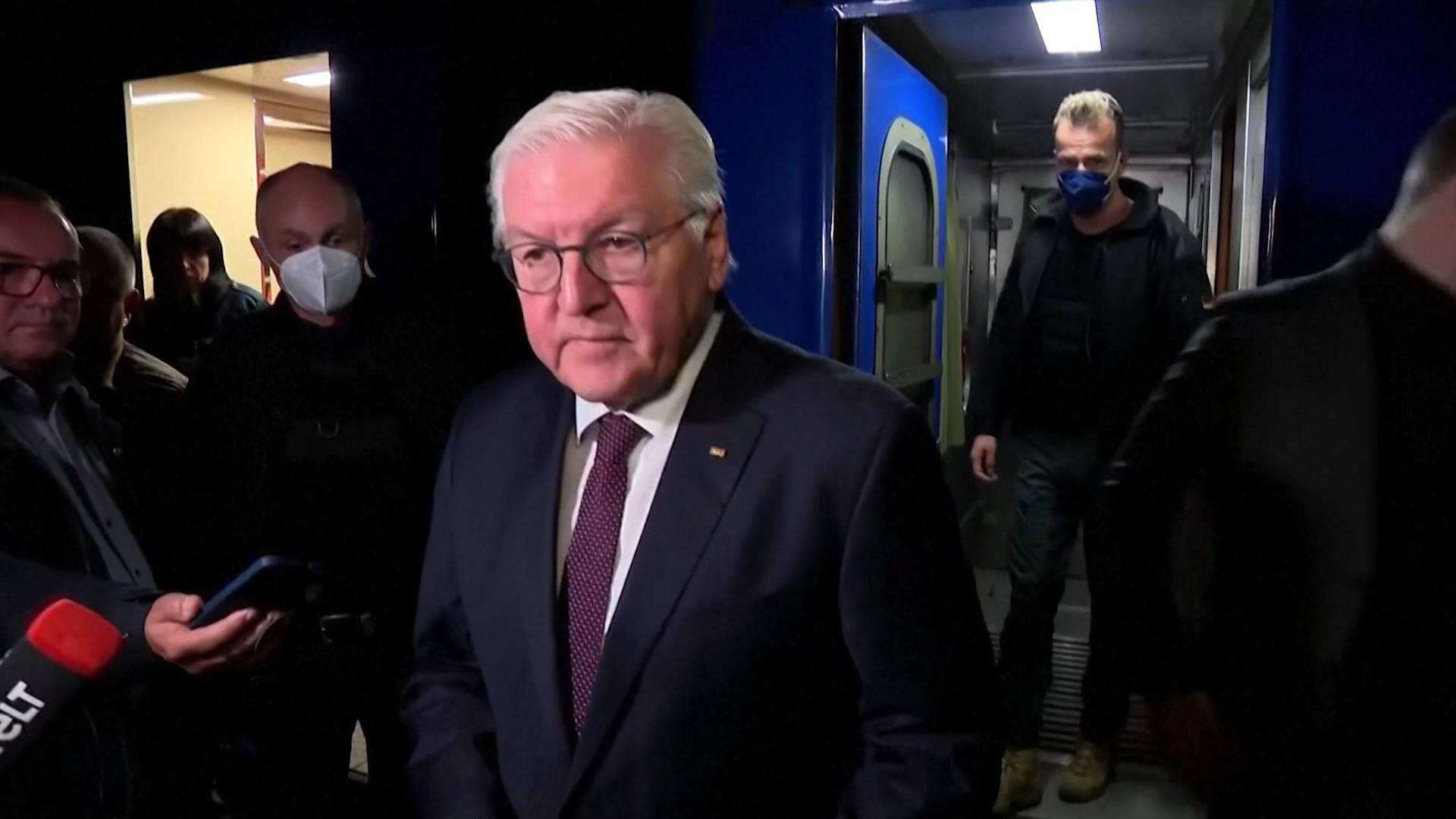 German President Visits Kyiv Amid Calls to Further Arm Ukraine