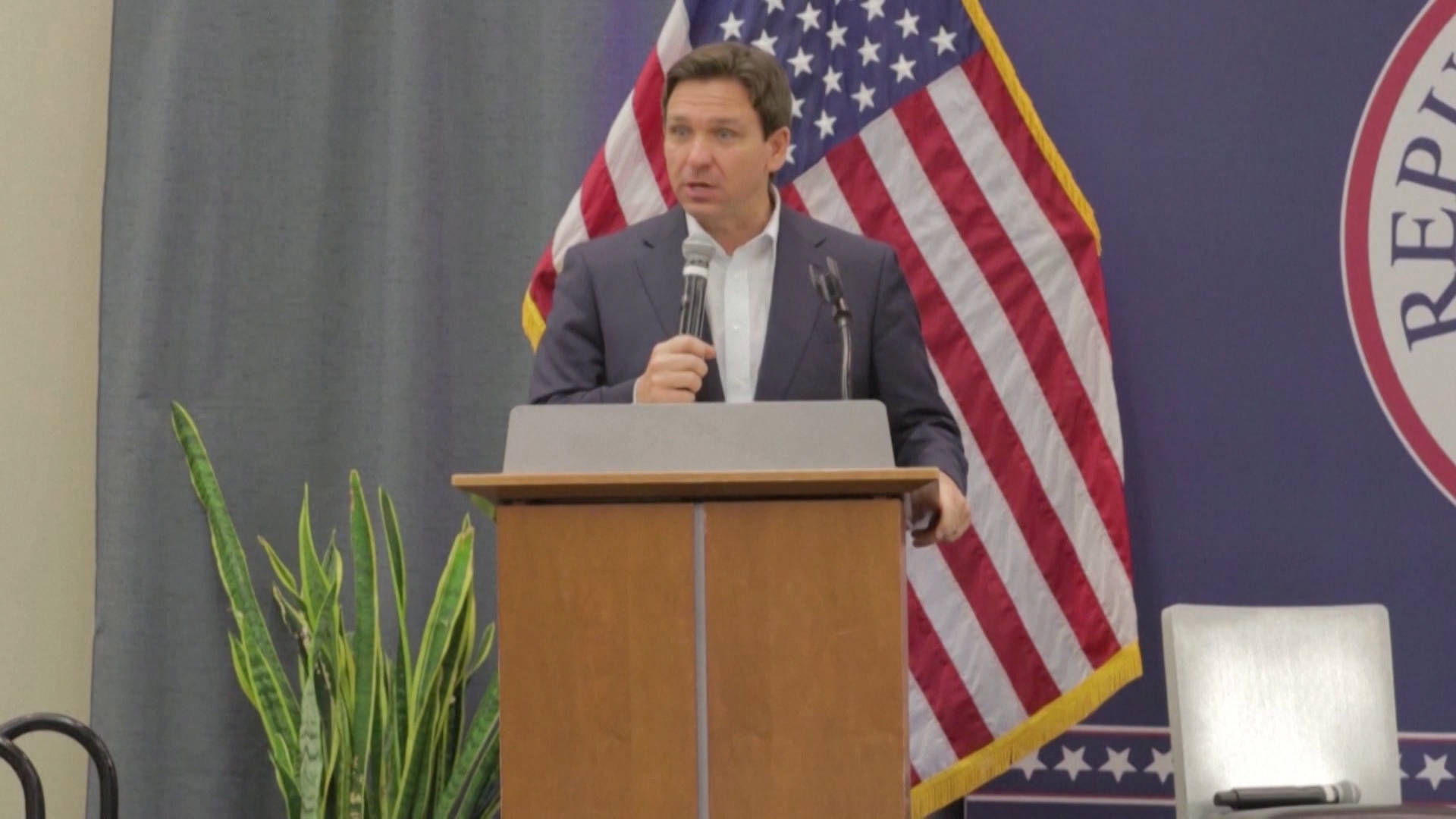 Ron DeSantis Takes Credit for Flying Asylum Seekers to California