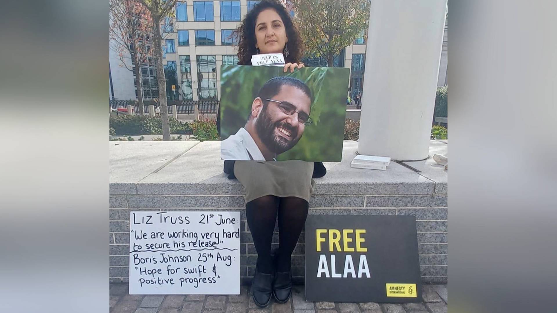 Jailed Egyptian activist Alaa Abd El-Fattah to reinforce his hunger strike during climate summit