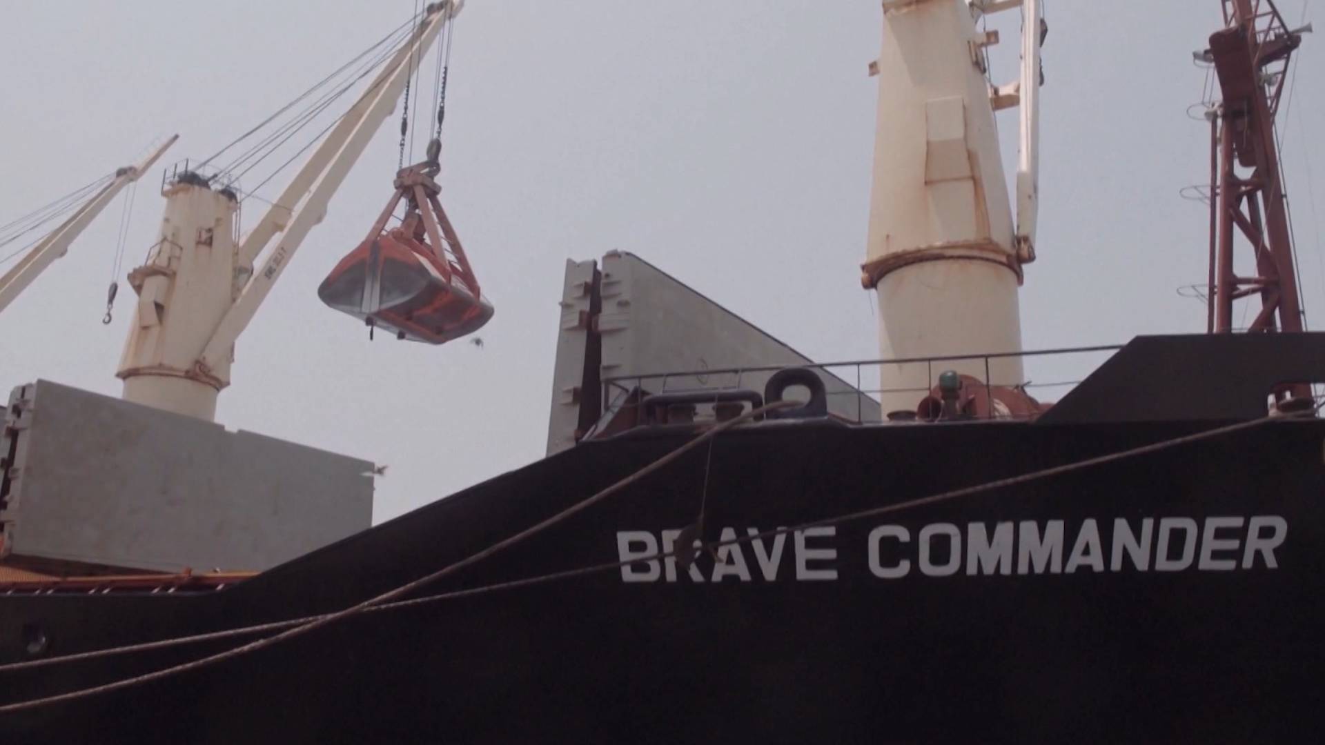 Ukrainian Grain Ship Arrives in East Africa to Ease Starvation