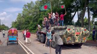 Update from Dhaka: As Bangladesh Overturns Authoritarian Rule, Protesters Demand Democratic Gov't