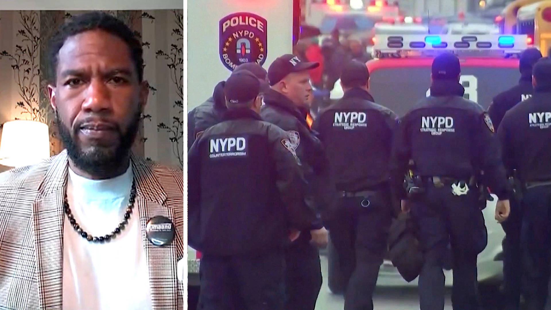 NY Gov. Candidate Jumaane Williams on Mass Shooting: More Police Won’t Solve Gun Violence