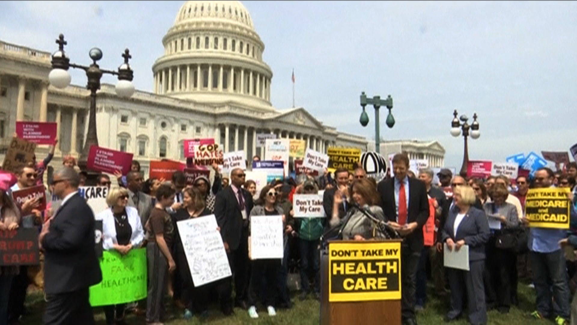 Protests Erupt After House Republicans Pass Healthcare Bill That Could