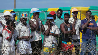 Seg3 haitian refugees gitmo 1990s