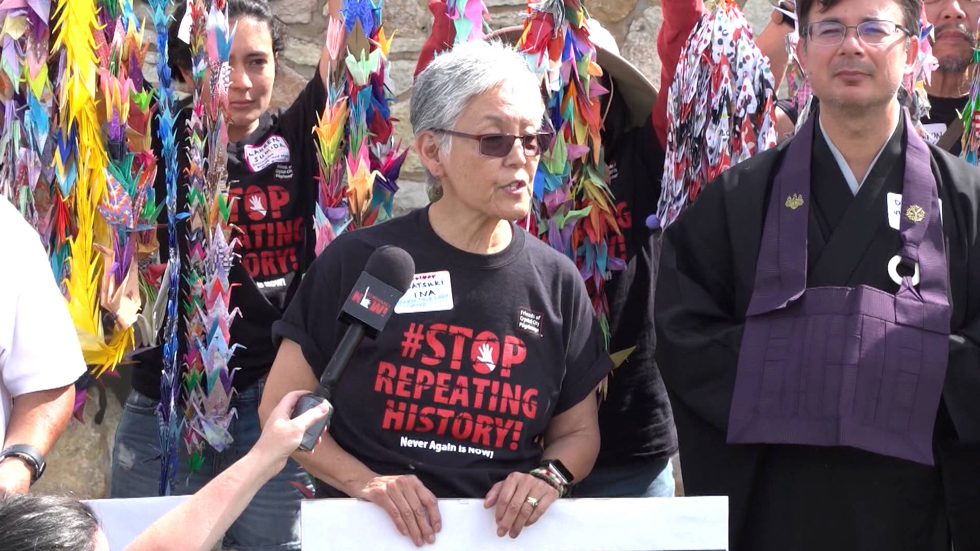 Japanese American Internment Survivors Protest Plan To Jail - 