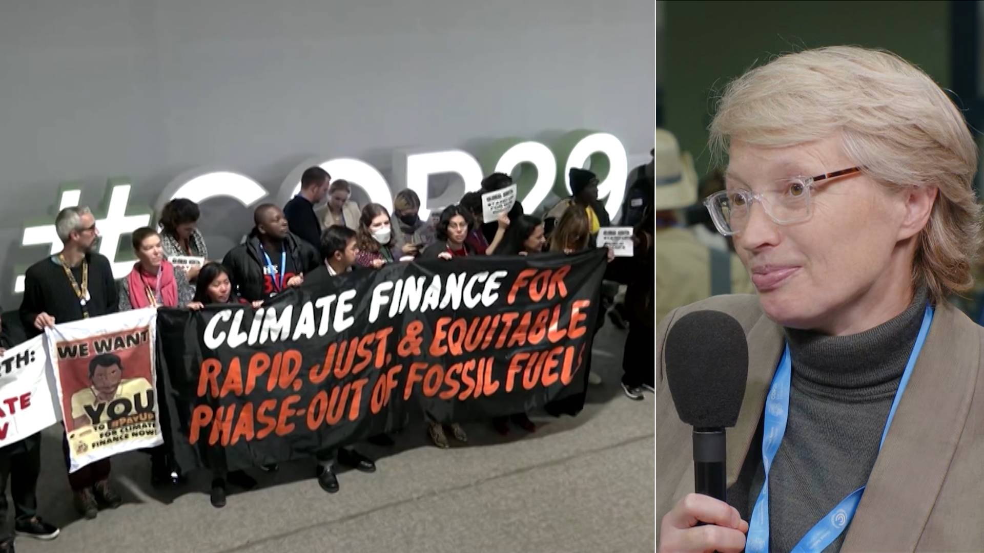 “¡Pongan el dinero!”: en la COP29, los países pobres exigen fondos de un billón de dólares al año para la adaptación al cambio climático – Democracy Now!