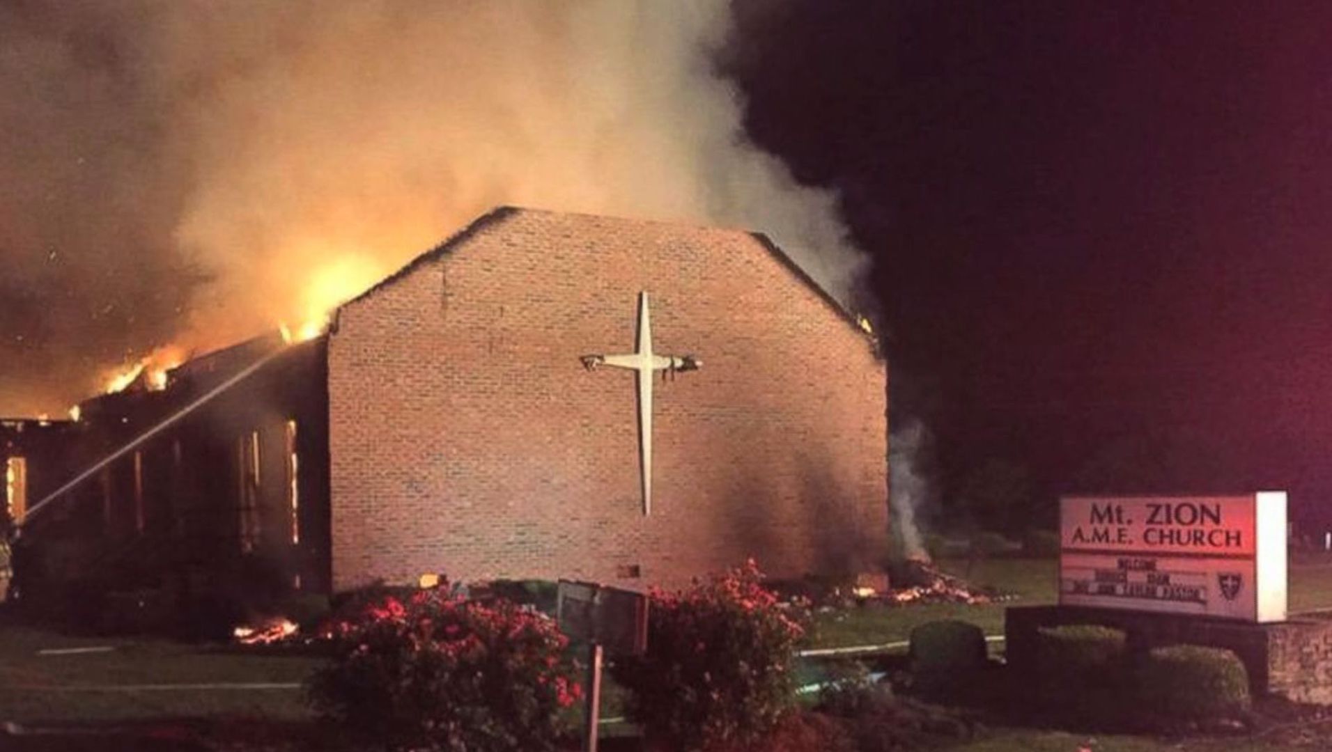 As Black Churches Burn Across the South, Are White Supremacist Attacks