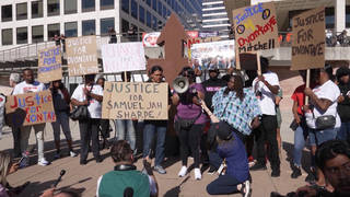 Milwaukee Protesters Demand Justice for Samuel Sharpe and D'Vontaye Mitchell