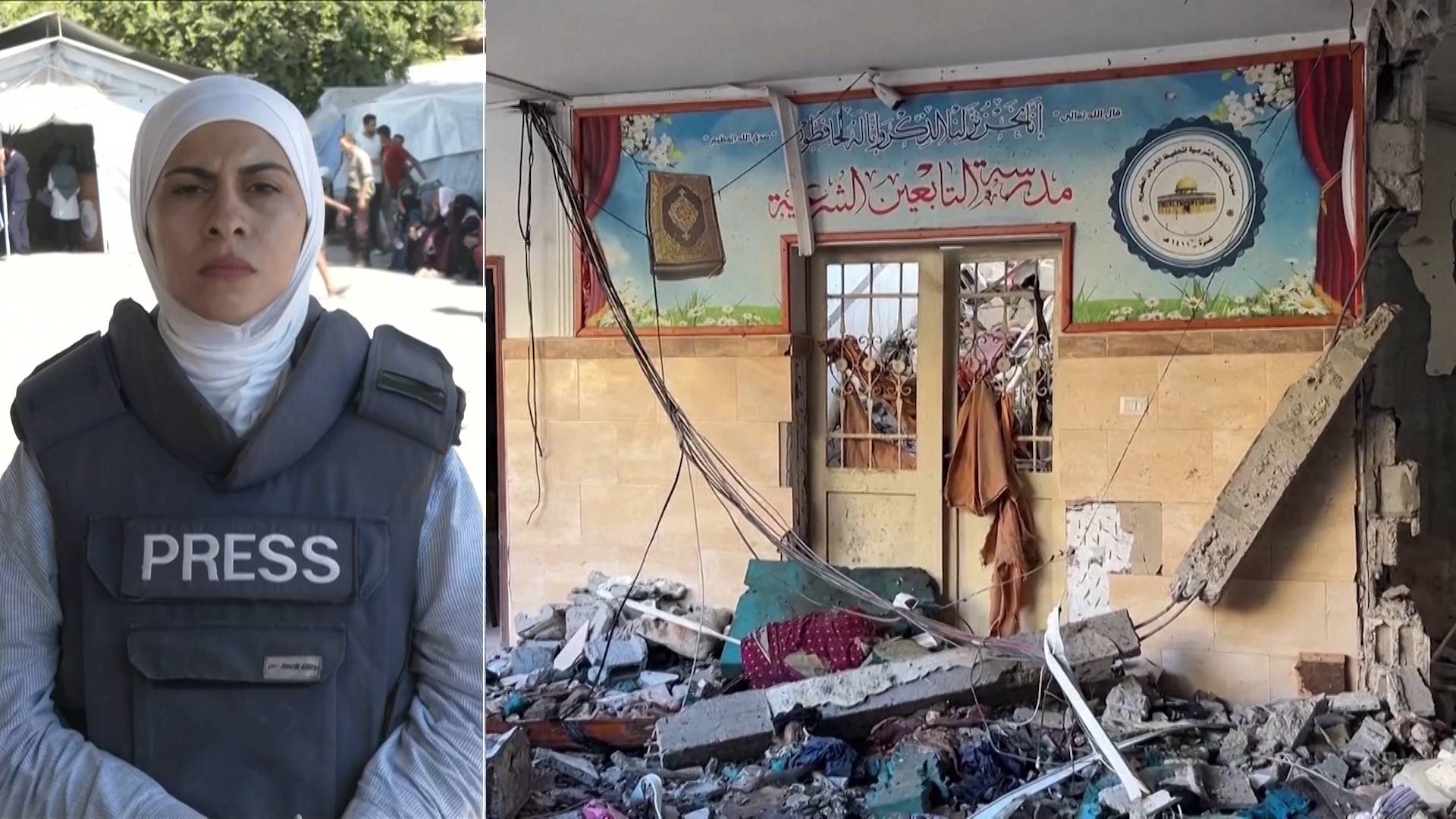 “Pieces of People”: Israeli Strike on Gaza School Kills 100+, Bodies Destroyed Beyond Recognition